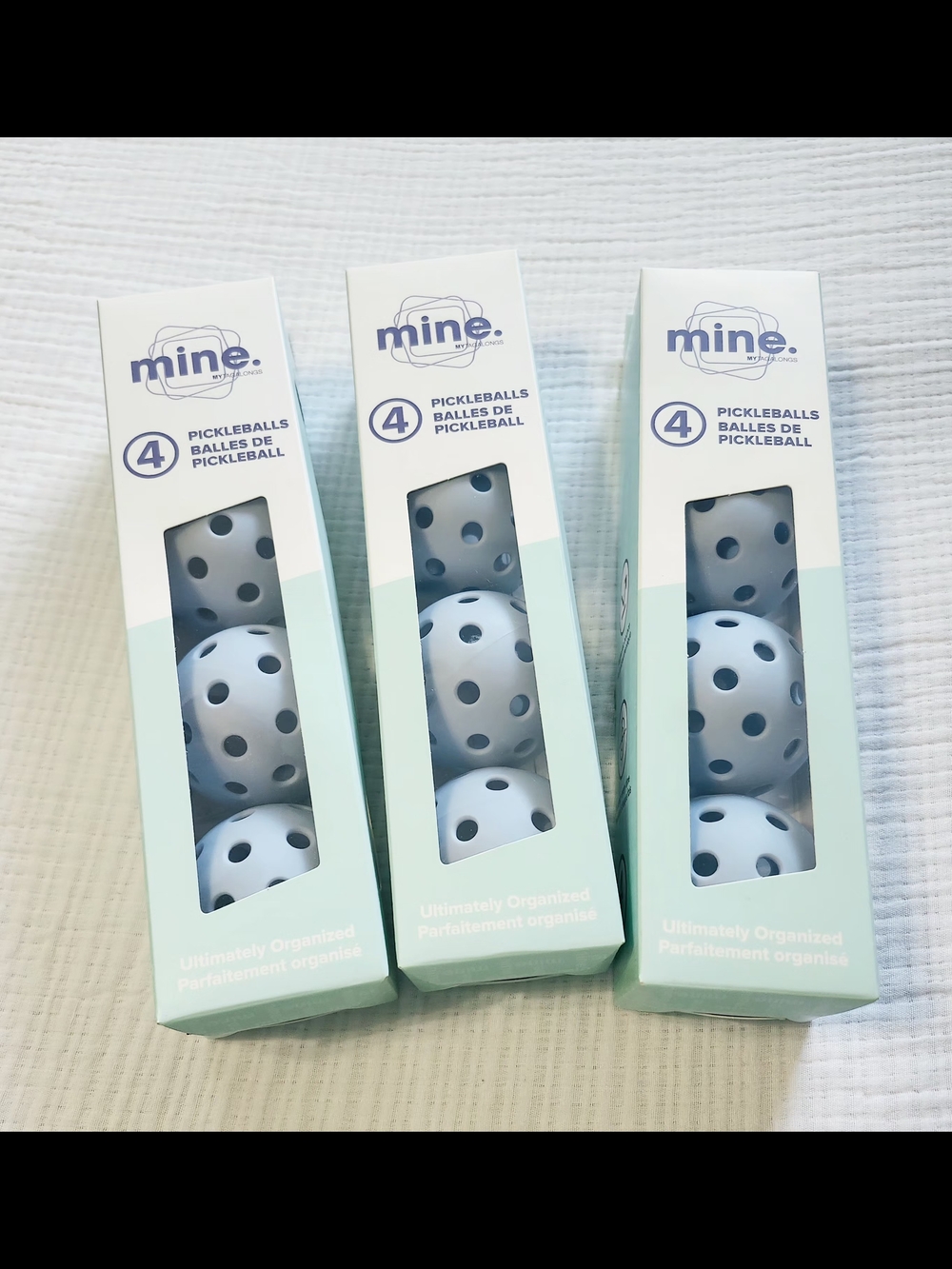 mine. Pickleball Balls - Blue (Set of 12)